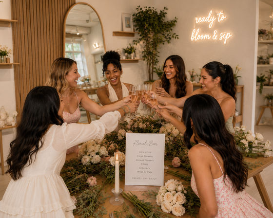 Bloom and Sip Floral Bar Experience image 5