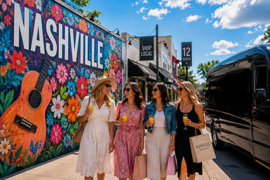 Murals, Mimosas & Shopping- The Ultimate Nashville Girls' Day! image