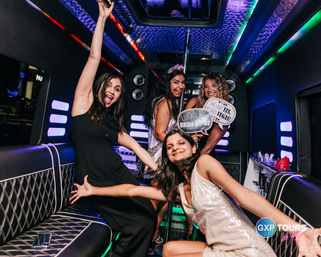 Nightclub on Wheels: Lounge Entry, Private Party Bus with Free Drinks + Photo Stop & Nightclub of Your Choice with Free Entry image 6