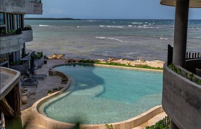 Oceanfront 3BR Luxury Condo w/ Private Beach image 9