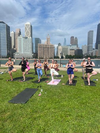 Namaste then Rosé: Yoga & Pilates Class: Rosé, Aromatherapy, Mats, & Custom Playlist Included! image 4