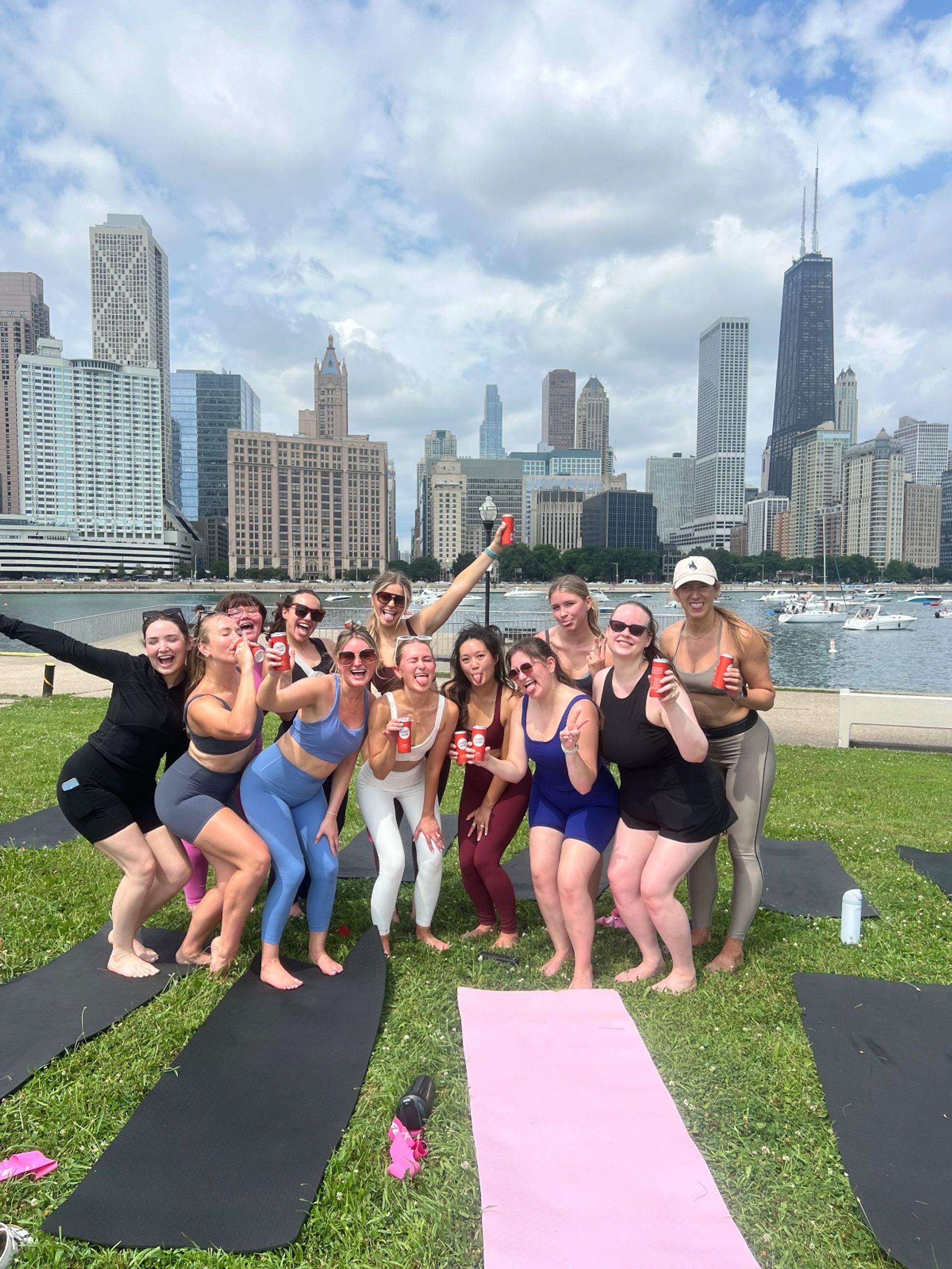 Namaste then Rosé: Yoga & Pilates Class: Rosé, Aromatherapy, Mats, & Custom Playlist Included! image 2