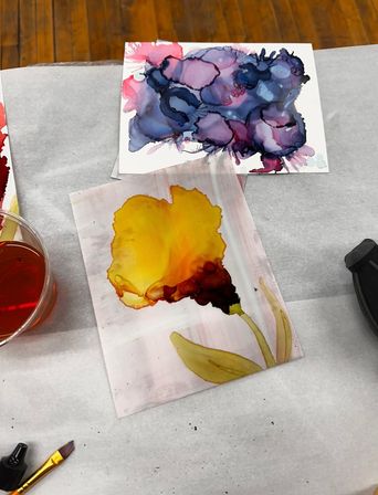 Ink & Drinks: A Colorful Cocktail Art Night image 21