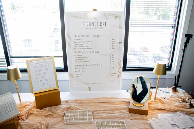 Permanent Jewelry + Charm Bar: The Ultimate Girls Night Experience image 2