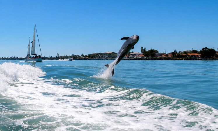 Dolphins, Drinks & Coastal Views Aboard the Dolphin Racer in St. Pete Beach image 2