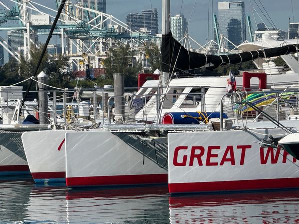 Miami Beach Boat Party on the Great White Catamaran image 13