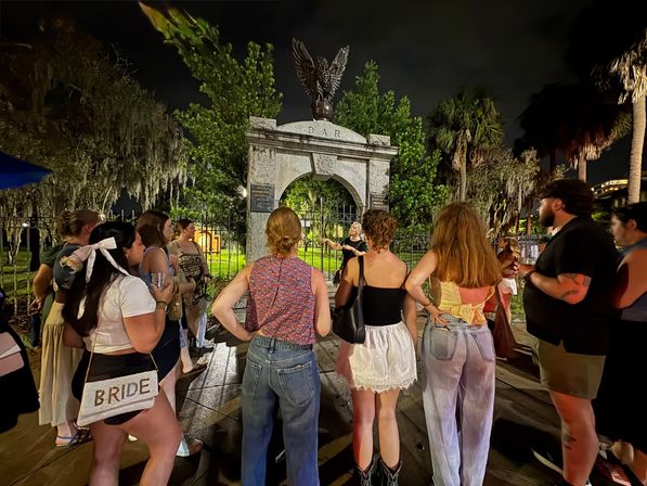 Savannah Ghost Tour: Haunted History Walk by Local Author for Groups image 1