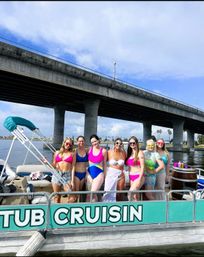 Hot Tub Cruisin': 8-Person Party Boat Rental with Hot Tub On Board image 7