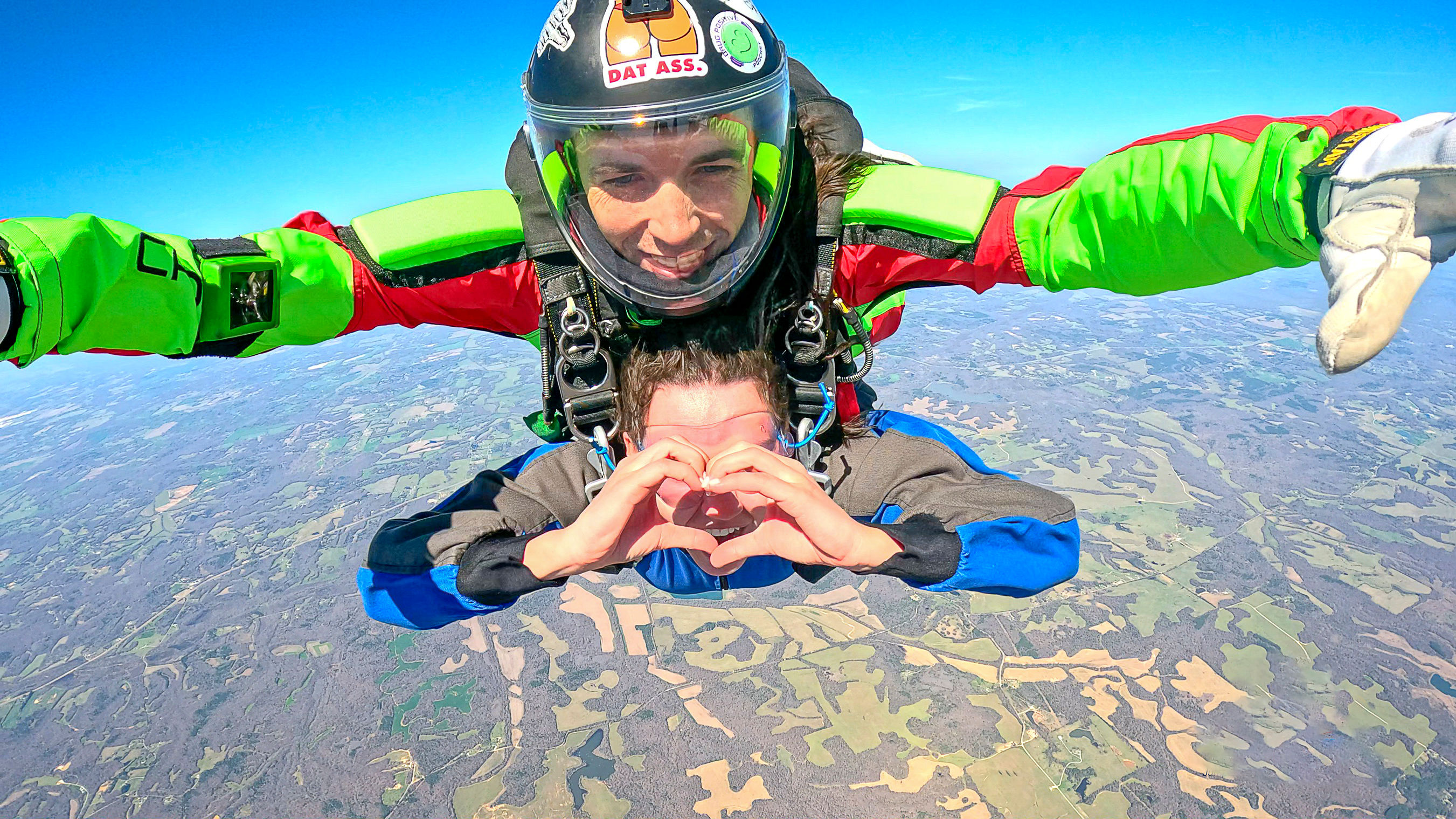 Tandem Skydiving Over Nashville Tennessee image 3