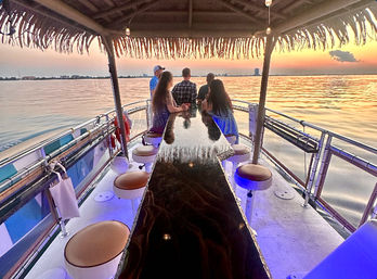 Tiki Boat - Sandbar and Sunset Cruises Available! image 8