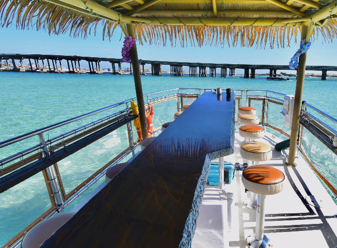 Tiki Boat - Sandbar and Sunset Cruises Available! image 3