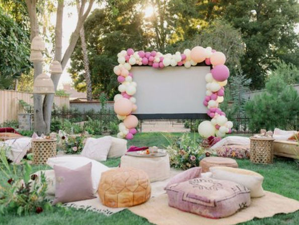 Movie Night Under the Stars at Your Backyard Party image 1