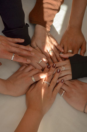 Private Silver Ring Workshop with Five Gemstones Included image 12