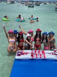 Destin's Ultimate Bachelorette Boat Party: Private Charter to Crab Island with a Captain & Full Service image 7