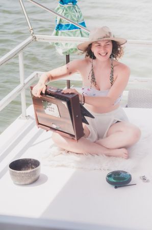 Private Sandbar Yoga & Boat Trip in Charleston, SC image 5