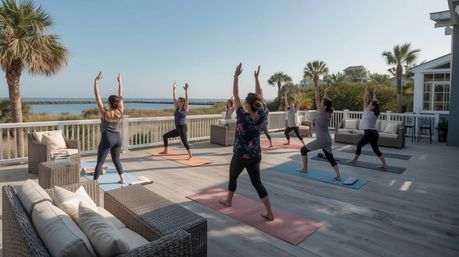 Private Group Yoga with Optional Sound Healing image 6