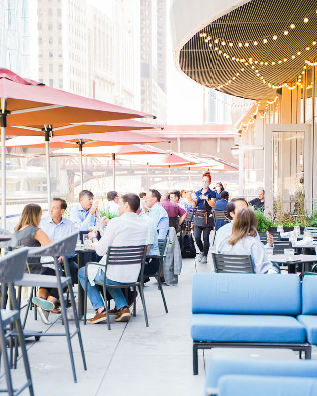 Porter Kirchen & Deck: Elevated Dining Experience, Signature Cocktails and Chicago River VIews image 4
