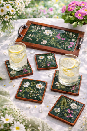 Resin Art Experience: Floral & Steampunk Keepsake Workshop (BYOB) image 2