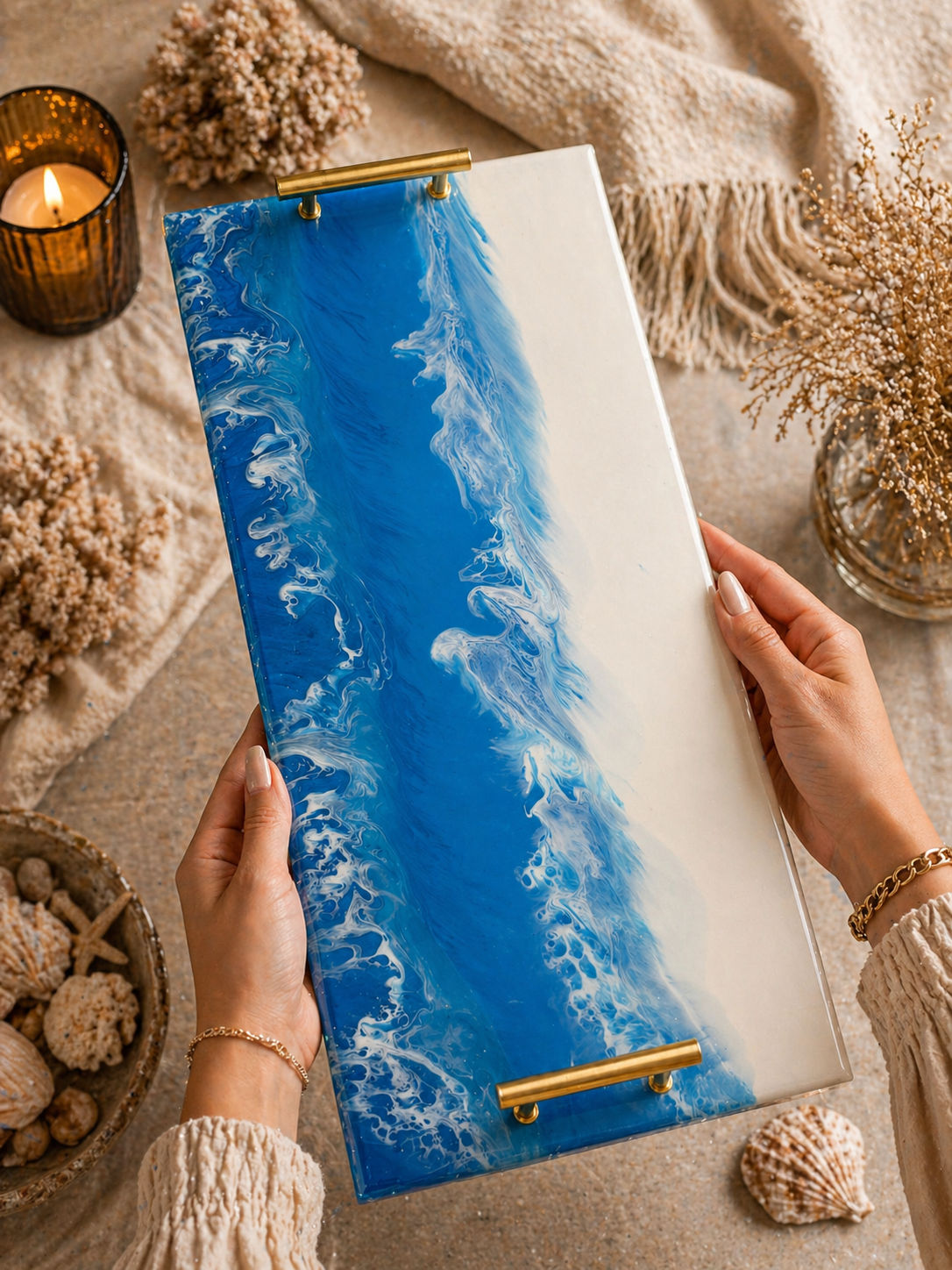 3D Ocean Resin Art Experience - Create Your Own Beach Waves - BYOB image 4