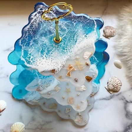 3D Ocean Resin Art Experience - Create Your Own Beach Waves - BYOB image 8
