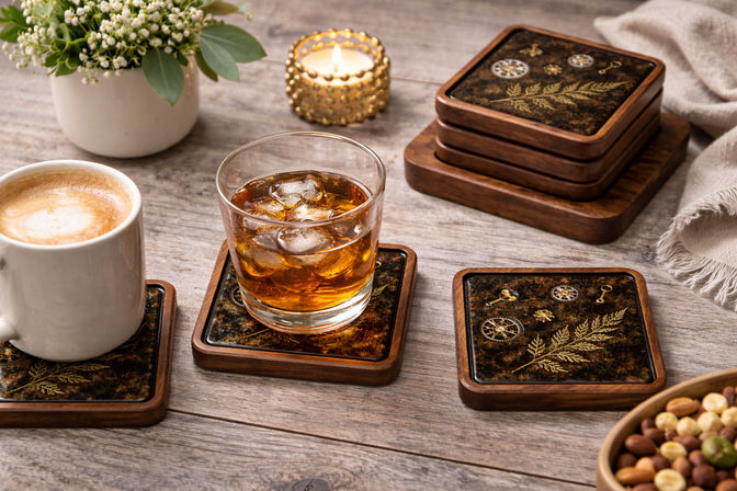 Resin Art Experience: Floral & Steampunk Keepsake Workshop (BYOB) image 17