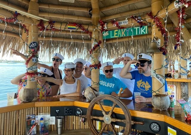 BYOB Tiki Boat Cruise in Key West — Float the Bar image 3