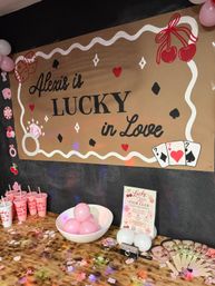 Custom In-Room Bachelorette Decor Setup Las Vegas image 4