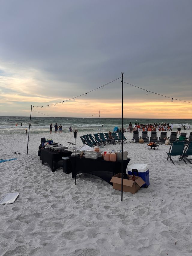 Beach Bonfire for Groups in 30A With Full Setup image 3