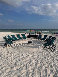 Good Vibes Beach Bonfire with S'mores and Professional Setup, Custom Message in the Sand, Up to 15 Guests image 12