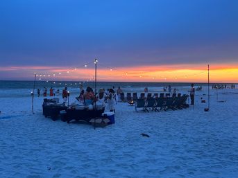 Great Vibes Beach Bonfire for the Ultimate Experience, Professional Setup and Breakdown, Optional LED Lighting Package, Up to 25 Guests image 1