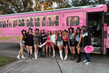 The Pink Party Bus: Voted #1 Bachelorette Experience with Private Bar On Board (BYOB) image 22