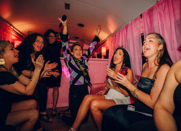 The Pink Party Bus: Voted #1 Bachelorette Experience with Private Bar & Optional VIP Bartender On Board (BYOB) image 21