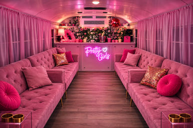 The Pink Party Bus: Voted #1 Bachelorette Experience with Private Bar & Optional VIP Bartender On Board (BYOB) image 24