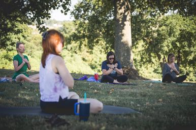 Bachelorette/Bridal Party MINI RETREAT for the Mindful Bride (up to 6 people): Curated Activities (connection time, meditation/guided visualization, journaling), Lunch + Choose Your Experience (yoga, flower crowns, bath salt creation, candle making) image 29