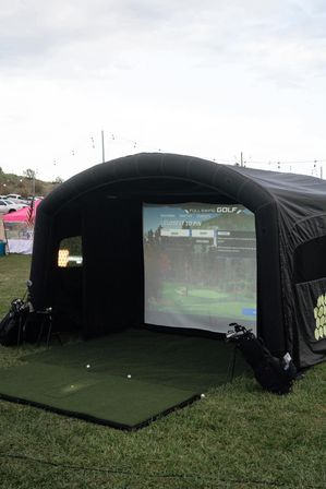 Bring the golf sim to your house or a party! image 2