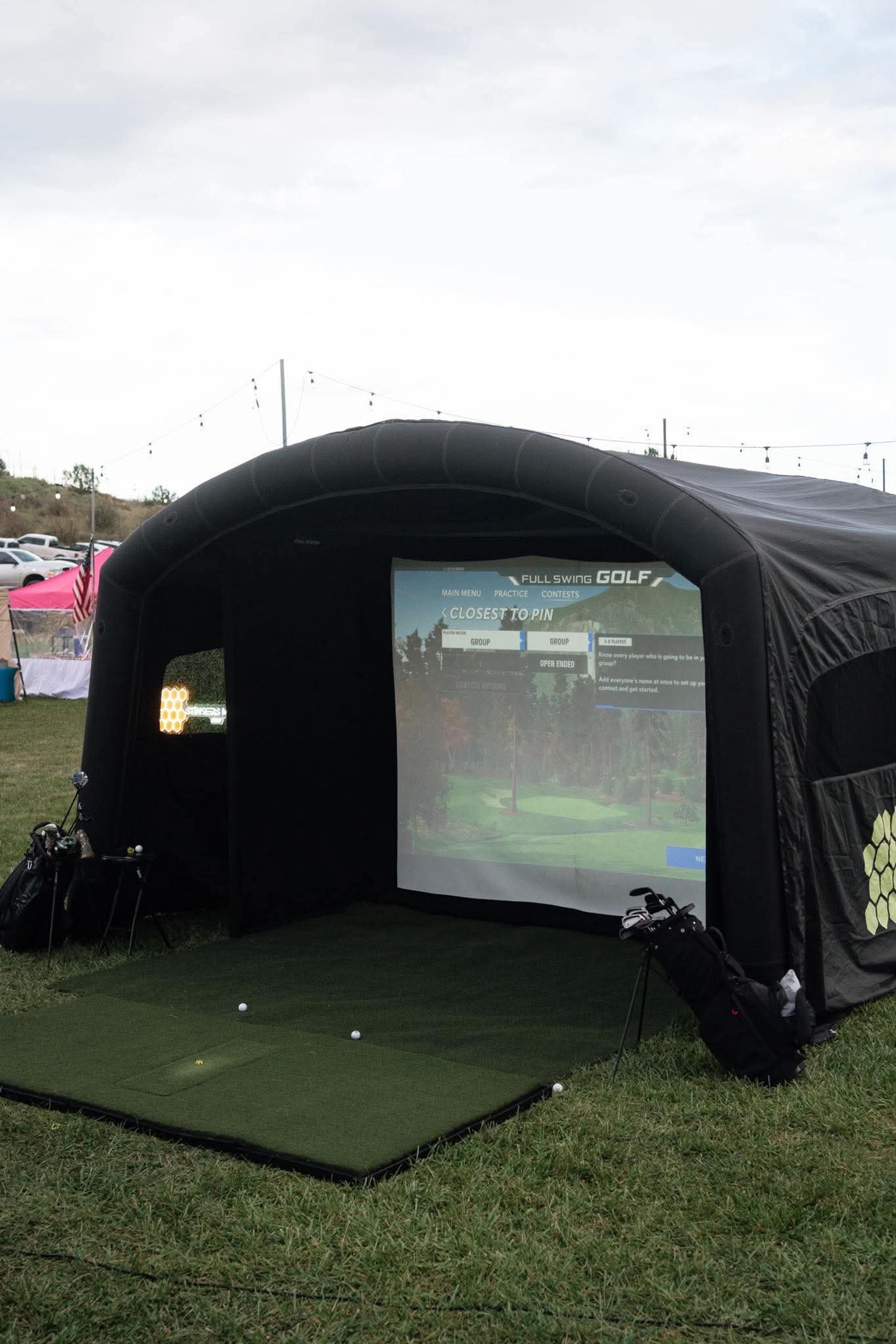 Bring the golf sim to your house or a party! image 2