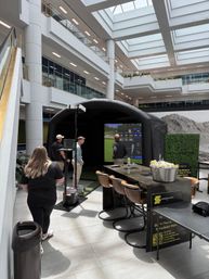 Bring the golf sim to your house or a party! image 5