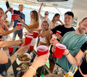 Sunset Sails & Chill Vibes: BYOB Party Boat with Captain & Crew image 5