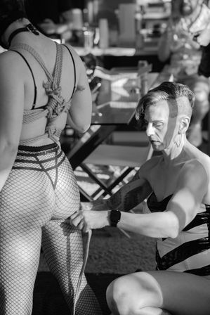 Live Shibari (Rope Bondage) Performance from Devil Mask Studio image 6