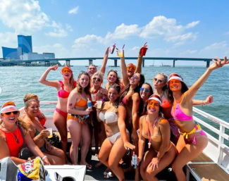 Cruise Atlantic City in a Tiki Boat image 11