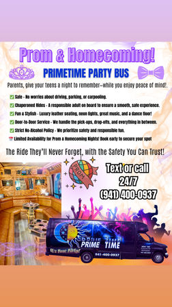 Prime Time Party Bus — Luxury Party Bus Rides Within 50 Miles of Sarasota image 14