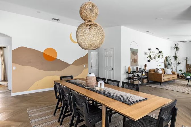 Desert Moon One Acre Property: Fully Fenced with Pickleball Court, Cowboy Pool, Hot Tub + Airstream image 8