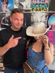 The Cast Of Love Islands Go To Hat Bar in Scottsdale image 50