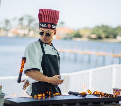30A Hibachi At Home