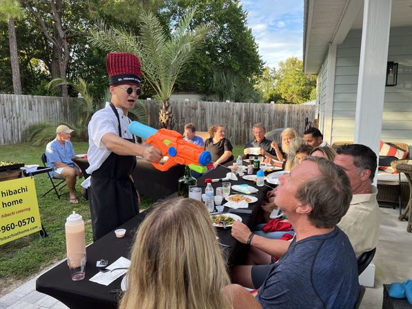 At-Home Hibachi Dinner Party with Live Chef & Complimentary Sake image 6