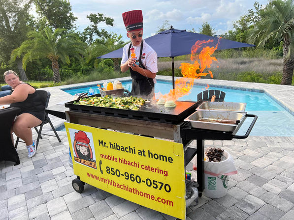 At-Home Hibachi Dinner Party with Live Chef & Complimentary Sake image 10