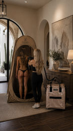 Organic, Non-Toxic, Skincare-Infused Spray Tanning image 2