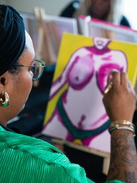 Paint Your Noodz: Custom Photo Paint Class in Nashville image 2