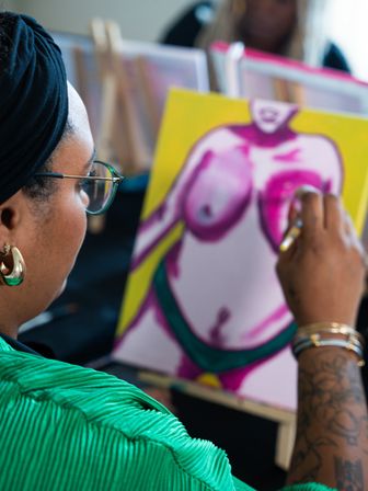 Paint Your Noodz: Custom Photo Paint Class in Nashville image 2