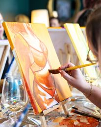 Paint Your Noodz: Custom Photo Paint Class in Nashville image 21